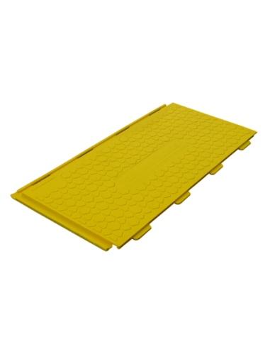 Placa de protección montaje rápido PLUS amarillo 22mm